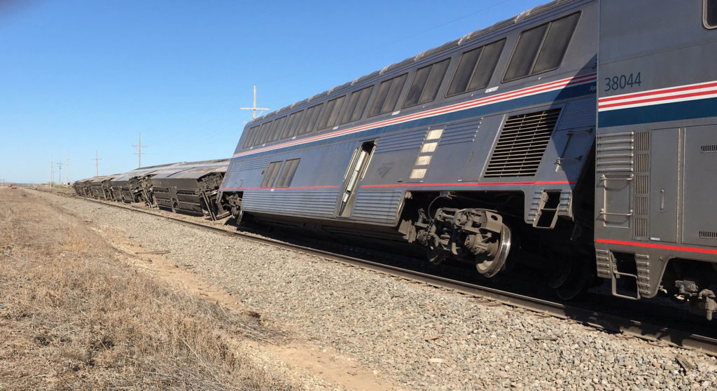 amtrak accident today in california